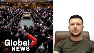 Russia-Ukraine conflict: Zelenskyy reiterates calls for help in 1st address to UK parliament | FULL