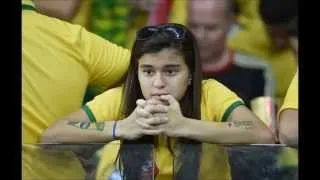Brazilian Fans Crying, Germany Vs Brazil 7-1, 2014 World Cup