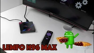 ТВ приставка LEMFO H96 Max на ANDROID 9