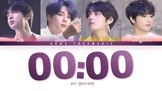 #BTS #zero_o_clock BTS 00:00 (Zero O‘Clock) Lyrics [Color Coded Lyrics/Han/Rom/Eng]