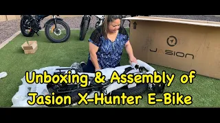 @JasionBike Jasion X-Hunter E-Bike Unboxing & Assembly  #jasionbike #jasionxhunter #ebike #ebikemom