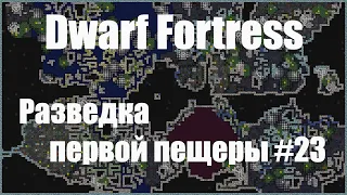 Dwarf Fortress гайд-плей для новичков - (часть 23). Разведка первой пещеры. DF 2020
