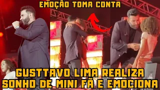 Gusttavo Lima realiza SONHO De minifã no dia do seu ANIVERSÁRIO e emociona em Ribeirão