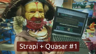 Обучение на программиста с нуля. Мотивация и демотивация (Strapi + Quasar #1)