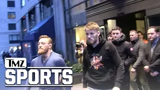 Conor McGregor Rollin' In NYC with Irish Bus Attack Gang | TMZ Sports