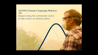 ACOSS Climate Campaign Webinar