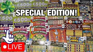 Scratchcards from The National Lottery LIVE! © (16) SPECIAL EDITION!
