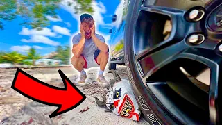 I RAN HIM OVER!!! *What Happens Next is Shocking*