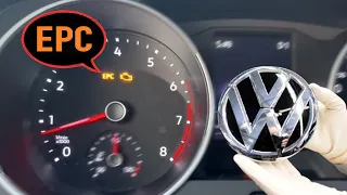 EPC Warning light VW Polo, Golf, Passat Explained: Fix Your EPC Light on Volkswagen car