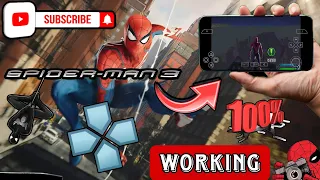 The Amazing Spider Man 3 (PPSSPP Emulator) (100% Working) (Supports All Android Devices) 2024