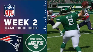 Patriots vs. Jets | Week 2 2021 NFL Madden 22 Gameplay