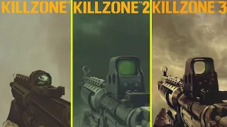 Killzone Weapons Comparison (Killzone vs Killzone 2 vs Killzone 3 vs Killzone Mercenary)