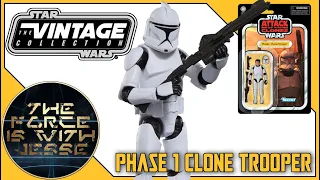 PHASE 1 CLONE TROOPER | VC309 | STAR WARS THE VINTAGE COLLECTION REVIEW