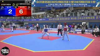 2024 경기도종별태권도대회 김선욱 결승