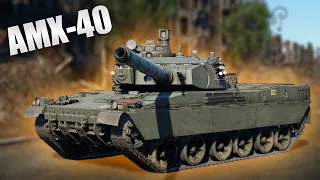 БЫСТРЫЙ ОБЗОР AMX-40 | War Thunder