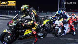 MotoGP 23 120% EXTREME Difficulty | Qatar GP MotoGP Race | Ultra High Graphics Gameplay (4K/60FPS)