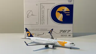 MIAT Mongolian Airlines Boeing 767-300 JC Wings 1:400 | Review