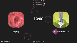 Play-Osu.RU X-Project 4K Tournament | Round 32 | depny vs VikaGamer228