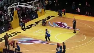 Stephen Curry 新莊體育館示範什麼叫三分球！！！