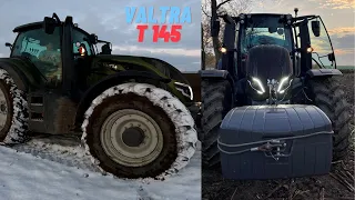 VALTRA T145 - prezentacja nowego u Mateusza. Taki ciągnik chciałbym mieć.