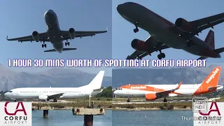 1 Hour 30 Minutes Worth Of Epic Early Morning Planespotting At Corfu International Airport 28/08/19
