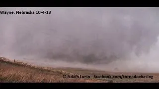 Too Close to the Wayne Nebraska Tornado, Window Blown Out October 4th 2013