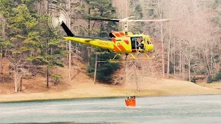 Forest Fire Too Close to Home ~ Helicopter Rescue