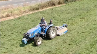 Mowing Pasture to Help it Grow!