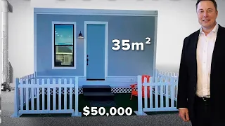 Why Elon Musk Lives in a $50,000 House?