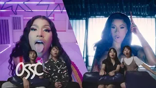Korean Girls React To 'Cardi B & Nicki Minaj' At The Same Time