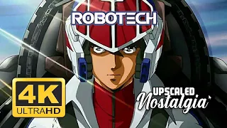 Robotech: The Macros Saga (1985) Opening & Closing Themes | Remastered 4K Ultra HD Upscale