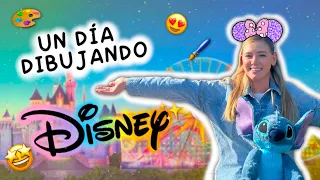 UN DÍA DIBUJANDO DISNEY 💖🏰🌈