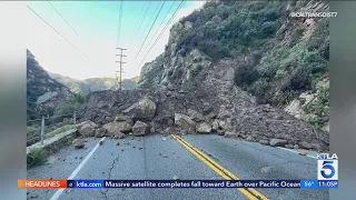 Storms bring widespread trouble to Malibu roads