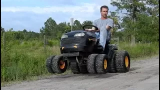 How to Put Duals on the Front of a Mud Mower - 4X8