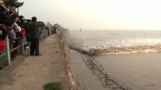 Qiantang River Tide Wave