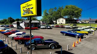 Classic American Hotrod Muscle Car Lot Walk Around Maple Motors Inventory Update  9/7/21