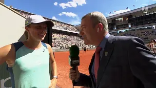 Iga Swiatek: 2022 Roland Garros Quarterfinal Win