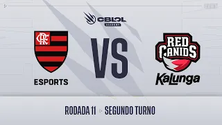 CBLOL Academy 2021: 2ª Etapa - Fase de Pontos | FLA Academy x RED Academy (2º Turno)