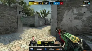 Ace от S1mple [NAVI VS HEROIC]