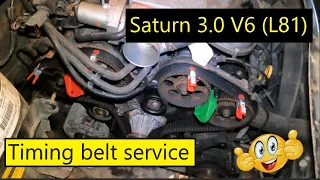 Saturn timing belt replacement "how to" VUE 3.0 V6
