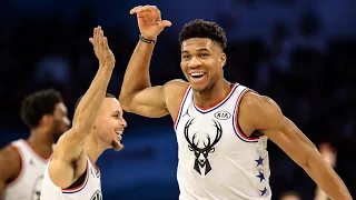 Giannis Antetokounmpo Best NBA All-Star Game Plays Of All-Time | Team Giannis vs Team LeBron