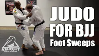 Judo for BJJ - Foot Sweeps - Sasae & Hiza