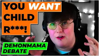 HE WOULD EAT A BABY! - DemonMama Debate Turns Absolutely INSANE