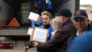 Чувашия отправила партию гуманитарного груза на Донбасс