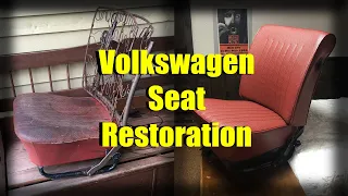 Classic Volkswagen Beetle Seat Restoration