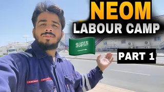 Neom Labours Camp - 🇸🇦😍 - Tamimi Camp  Tour🇸🇦 - Life in Saudi Arabia Part 2