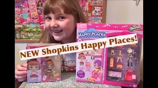 2017 Shopkins Happy Places Season 3 Pampered Puppy Theater Kiki Crème Hollie Wood Unboxing & Review