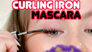 CURLING IRON MASCARA?! WOW!