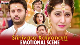 Best Emotional Scenes From "Srinivasa Kalyanam" Hindi Dubbed Movie  | Nithiin , Rashi khanna