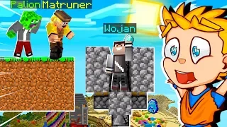 WOJAN DOSTARCZA NAM ITEMY WINDĄ na LATAJĄCĄ WYSPĘ nad WOJANOWICAMI w MINECRAFT!